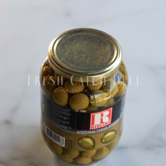Olives Green Ribeiro 520g Jar