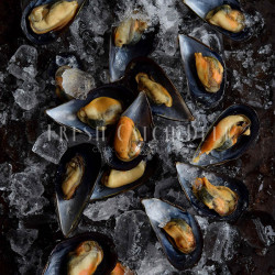 Half Shell Mussels 800g